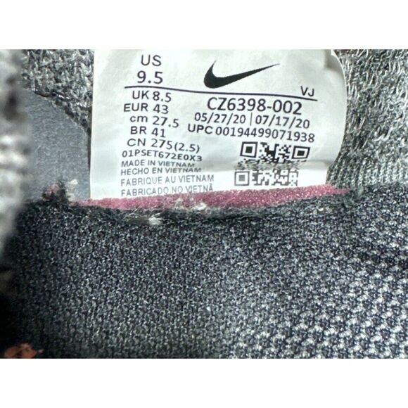 Nike Space Hippie 04 Iron Grey Men’s Running Shoes Size 9.5 CZ6398-002 - Picture 7 of 8